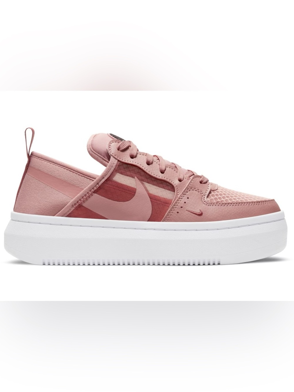 Women’s Nike Court Vision Alta Rust Pink Sneakers